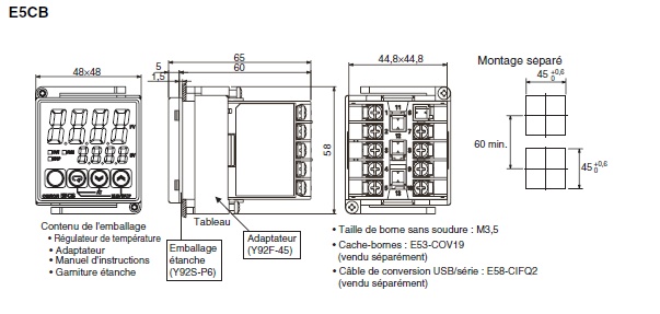 schema / cotes