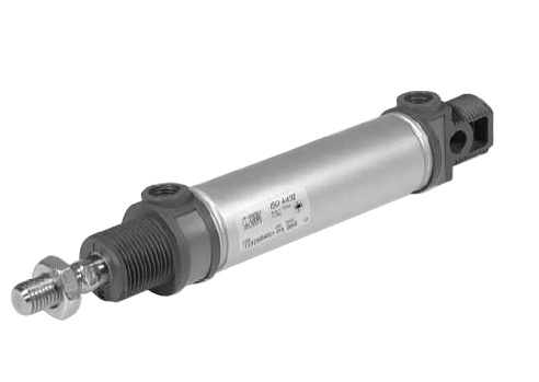 VERIN ISO 6432 TP DEM D25 C100