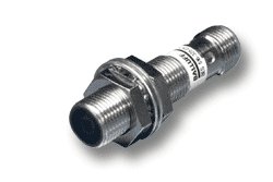 Capteur inductif Ø 12 x 45 mm M12x1 flush 2 mm PNP à fermeture (NO) 3500 Hz Laiton revêtement sans nickel Face sensible