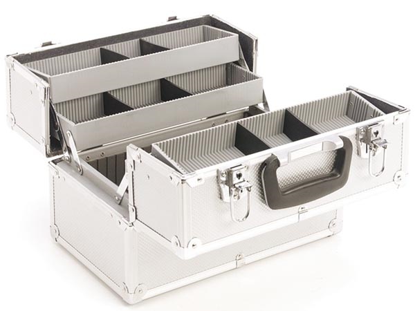 VALISE À OUTILS EN ALUMINIUM - 360 x 220 x 250 mm - 19,8 L