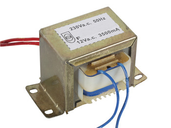 TRANFORMATEUR CHASSIS OUVERT 42 VA 1 x 12 V~ 3500 mA max.