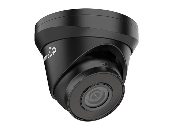 CAMÉRA IP À RÉSEAU FIXE - DÔME - 2 MP - NOIR