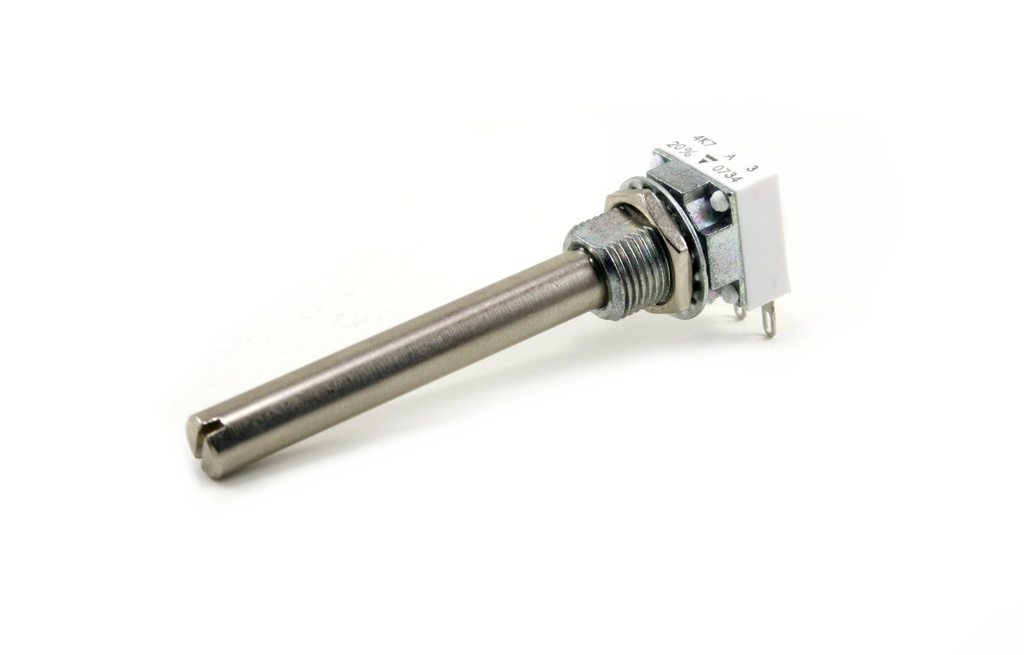 POTENTIOMETRE MONO CERMET longueur axe 40mm