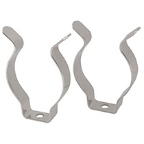 TLED, chrome-plated steel clip kit, Ø36mm