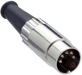 FICHE DIN 8B MALE METAL