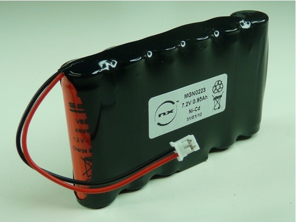 Pack NICD 7.2V 940mAh TPE Ingenico 730/770