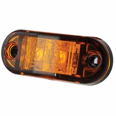 FEU LED AMBRE 65MM X 28 MM 10/30V