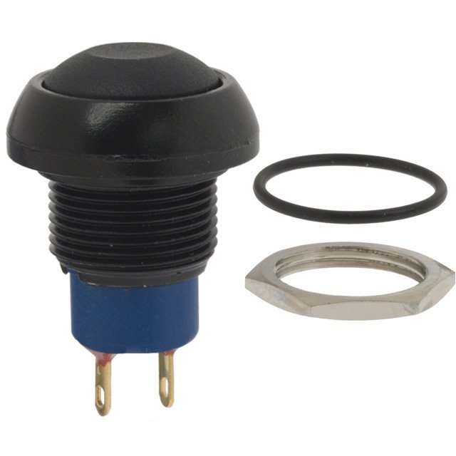 POUSSOIR ETANCHE NO ROND NOIR  AG/DORE