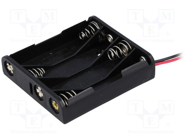 Coupleur Pile LR03 AAA 4 piles à plat