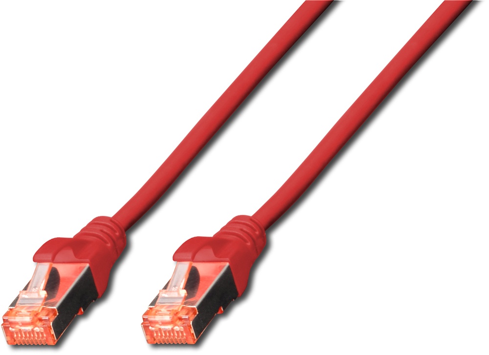CORDON SSTP CAT6 PREMIUM 5M rouge