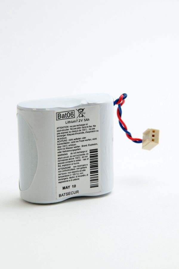 PACK 2 LITHIUM 7.2V 5AH TYPE C AVEC CONNECTEUR