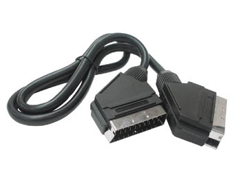  CORDON PERITEL MALE / PERITEL MALE (ENTIEREMENT CABLE) / 10m