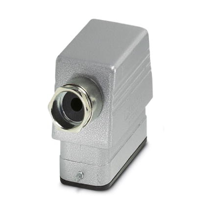  Capot pour étrier longitudinal, hauteur 66 mm, presse-étoupe, 1x Pg16, sortie de câble latérale