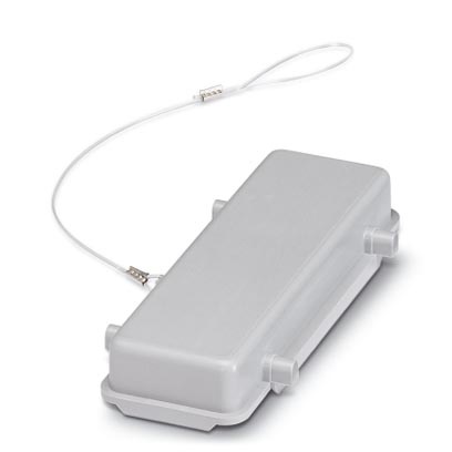   Couvercle de protection HEAVYCONNEC, série B24, pour embase avec étrier transversal, cordon de retenu