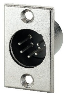  EMBASE XLR 5 P MALE METAL