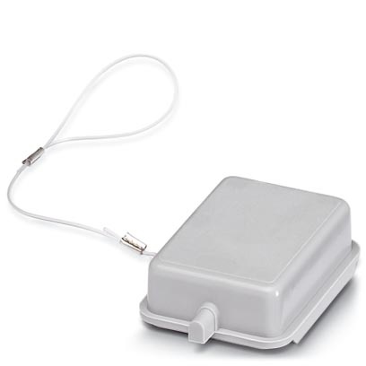  Couvercle de protection HEAVYCONNEC, série B6, pour embase avec verrouillage longitudinal, cordon de retenue, IP 54, PA