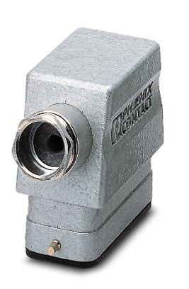  Capot pour étrier longitudinal, hauteur 53 mm, sans presse-étoupe, 1x Pg16, sortie de câble latérale