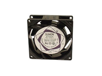 VENTILATEUR SUNON 230VCA ROULEMENT A AIGUILLES 80 x 80 x 25mm