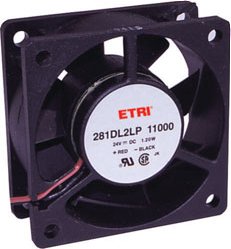  VENTILATEUR RT 24V 60X60X25MM