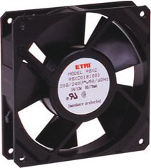 Ventilateur compact 230VAC 120X120X25mm