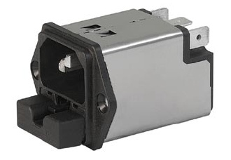 EMBASE CEE MALE FILTRE SECTEUR 2A  MONTAGE A VIS