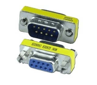 Adaptateur DB9 Mâle / Femelle 