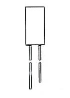  LED RECTANGULAIRE 5X2 ROUGE/VERT