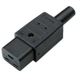 Fiche IEC-C19 Femelle 16A à monter