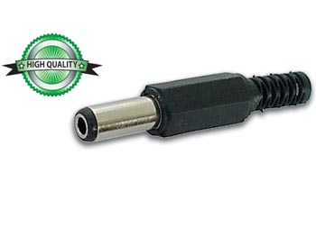  FICHE D'ALIMENTATION MALE 3.1 x 6.3 x 10mm