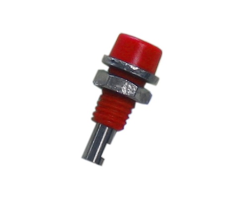  douille isolée d2 fixation écrou M5V. industrielle rouge