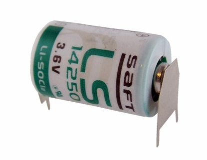 PILE LITHIUM 1/2AA 3.6V 1200mAH CI 3 PICOTS