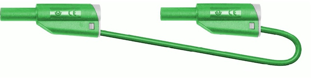 c. MM d4 sécu + rep. AR sécu PVC 0.75mm² Lg 100 cm vert