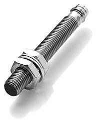 Capteur inductif Ø 8 x 60 mm M8x1 flush 2 mm PNP à fermeture (NO) 5000 Hz Laiton revêtement sans nickel Face sensible