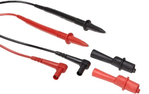 TL36A Jeu de cordons de mesure, pointes de test, pinces crocodiles ouv