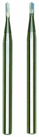 **OBS** Forets-fraises en métal dur forme de lance 1,0 / 1,2 mm par 2