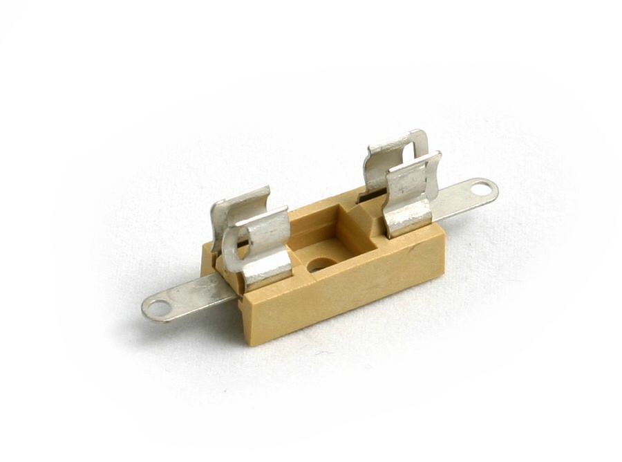 Porte fusible 5x20 isolé avec cosses