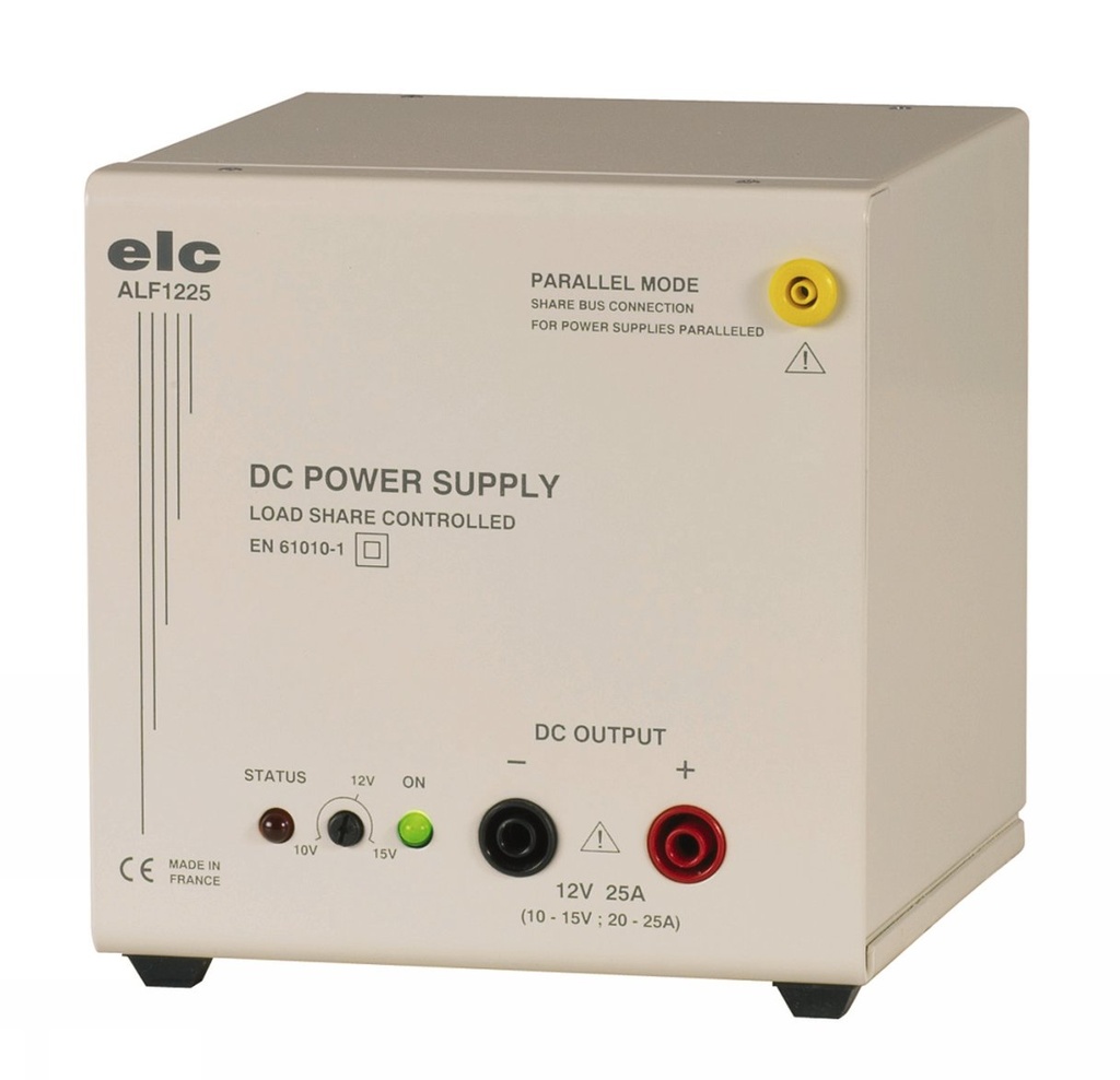 ALIM LABO 12V 25A AJ 10V A 15V  300   W  