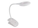 LAMPE DE BUREAU LED - RECHARGEABLE - INTENSITÉ VARIABLE - 20 LEDs - BLANC