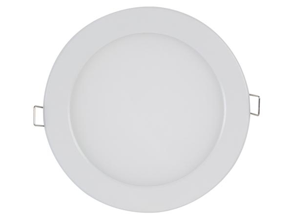 ***PLAFONNIER À LED 12W - ROND - BLANC