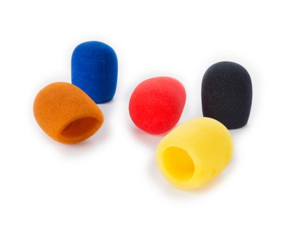 JEU DE BONNETTES ANTI-VENT POUR MICROPHONE - 5 pcs