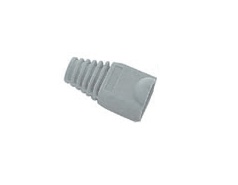 RJ45 MANCHON SOUPLE POUR FICHE MODULAIRE - GRIS