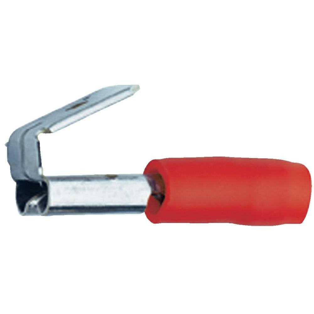 CECR6R/100PCES CLIP A REPIQUAGE 6.3 ROUGE