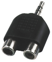 ADAPT JACK 3,5 M ST/ 2X RCA F