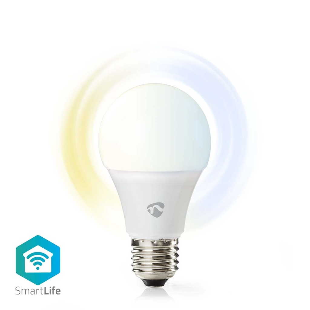 Ampoule SmartLife  Wi-Fi  E27  800 lm  9 W  Blanc Chaud  2700 K à 6500kK Android / IOS  A60