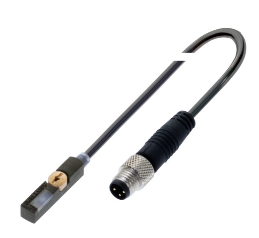 Capteur magnétique Rainure en T 23 5 x 5 x 5 5 mm Capteur magnétique M8x1-Connecteur mâle 3-pôles PUR 0.3 m Vérin