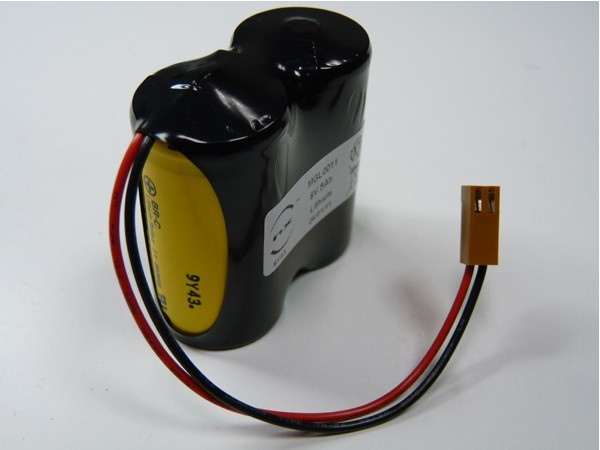 Batterie automate 2x C BR 2S1P ST1 6V 5Ah JAE