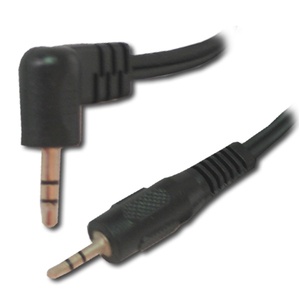 Jack 3,5 st.M/Jack 3,5 st.M  coudé 10m00***blister***