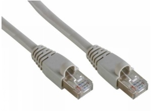 Cordon 1M RJ45 F/UTP (FTP) CAT.6 droit - vrac