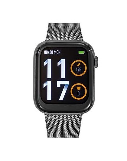 Montre TEKDAY connectée nouveau cable embout lisse bracelet ip gun cadran noir