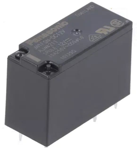RELAIS CI VER 1RT 10A 12VDC PAS 3,5
